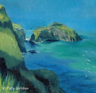 Polly Gribben | The Island of Carrick-a-Rede Print