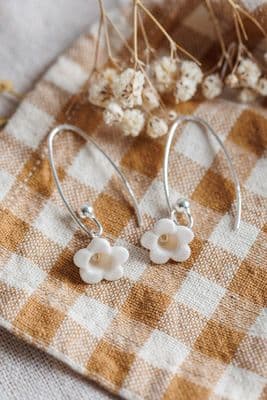 Purely Porcelain | Bluebell Earrings