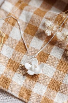 Purely Porcelain | Daffodil Pendant