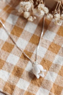 Purely Porcelain | Harebell Pendant