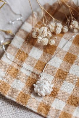 Purely Porcelain | King Protea Pendant