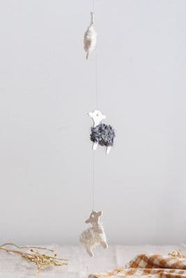 Purely Porcelain | Woolly Sheep Mobile