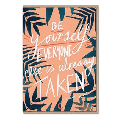 Rhea Hanlon | Be Yourself Card