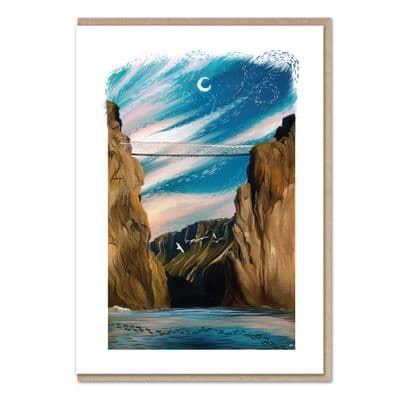 Rhea Hanlon | Carrick-A-Rede Rope Bridge Card