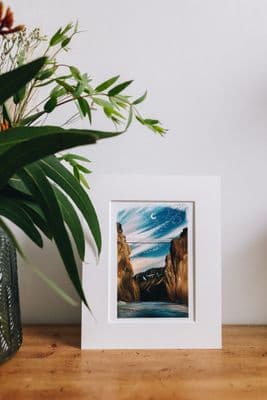 Rhea Hanlon | Carrick-a-Rede Rope Bridge Print