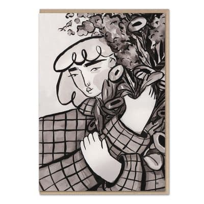 Rhea Hanlon | Morning Flowers Card