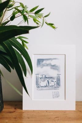 Rhea Hanlon | The Sea was Wild Print