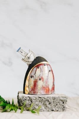 Rob Whelpton | Large Boat on Rock Sculpture