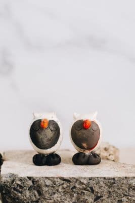 Rob Whelpton | Small Owl Raku Sculpture