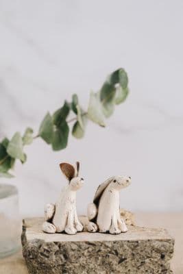 Rob Whelpton | Small Sitting Hare Sculpture