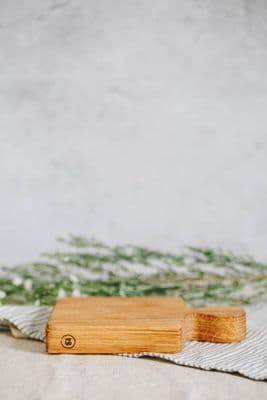 Rosie Brewer Mini Square Serving Board | Oak