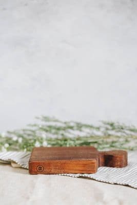 Rosie Brewer Mini Square Serving Board | Walnut