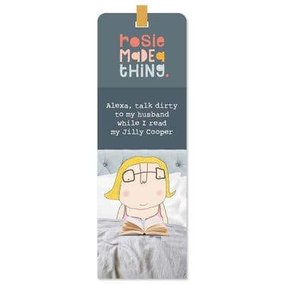 Rosie Made a Thing | Alexa Talk Dirty Bookmark