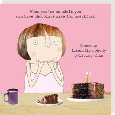 Rosie Made a Thing | Cake for Breakfast Card