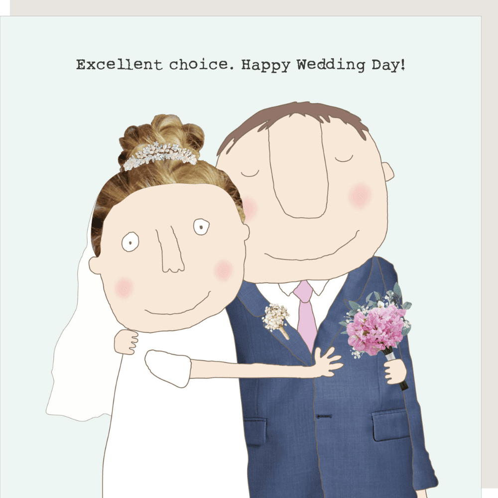 Rosie Made a Thing Cards Funny Wedding Card Wedding Marriage Cards