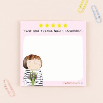 Rosie Made a Thing | Excellent Friend Mini Note Block