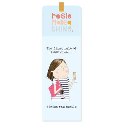 Rosie Made a Thing | First Rule of Book Club Bookmark