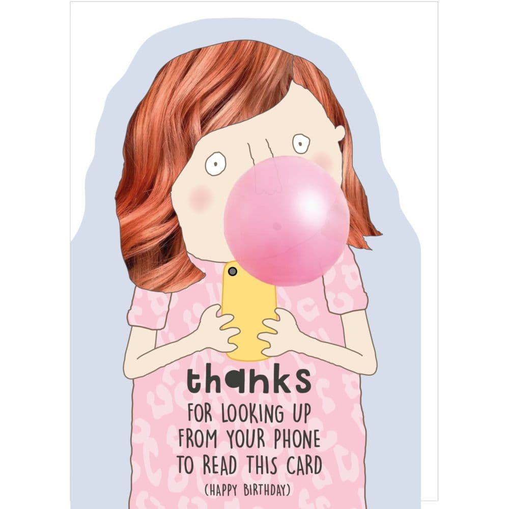 Rosie Made a Thing Cards | Happy Birthday Mobile Phone Card | Children ...