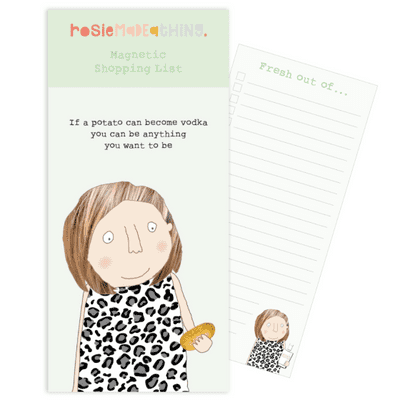 Rosie Made a Thing | Potato Vodka List Pad