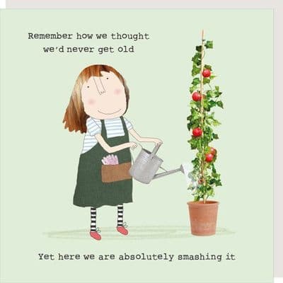 Rosie Made a Thing | Thought We'd Never Get OId Card