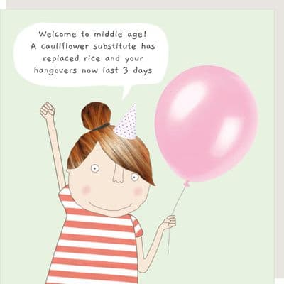 Rosie Made a Thing | Welcome to Middle Age Card