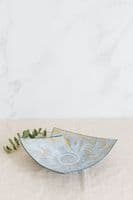 Ruth Fairhead Ceramics | Handmade Ceramic Folded & Form Bowl | Ice