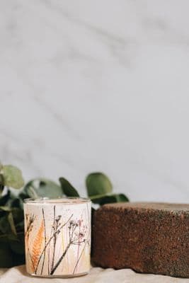 Ruth Osborne | Irish Linen SOLAS Votive | Vibrant