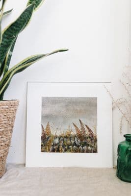 Ruth Osborne | Mournes Stone Wall Print