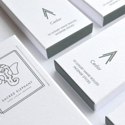 Sacred Elephant | Cedar Hand Rolled Luxury Incense