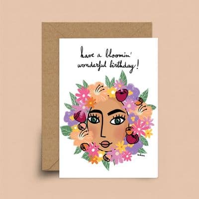 Sakina Saidi | Bloomin' Wonderful Birthday Card