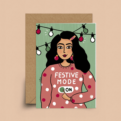 Sakina Saidi | Festive Mode On Card
