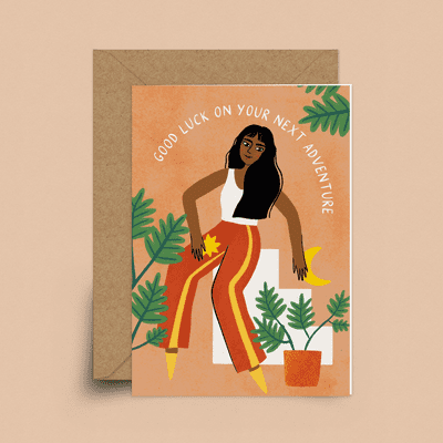 Sakina Saidi | Good Luck Next Adventure Card