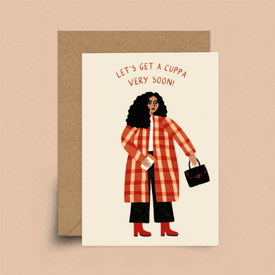 Sakina Saidi | Let's Get a Cuppa Card
