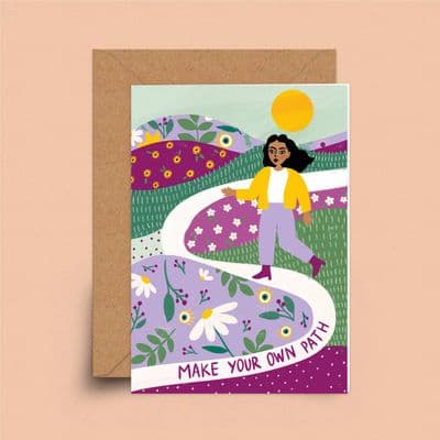 Sakina Saidi | Make Your Own Path Card