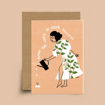 Sakina Saidi | Plant the Seed Success Card