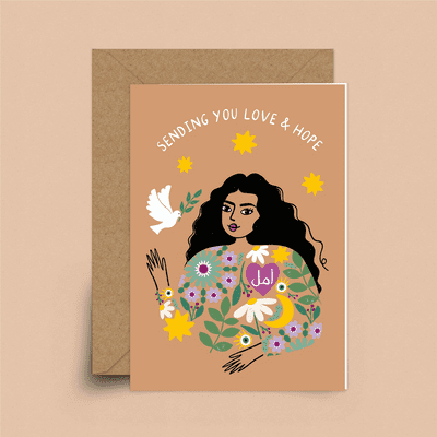 Sakina Saidi | Sending You Love & Hope Card