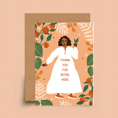 Sakina Saidi | Thank You For Being There Card