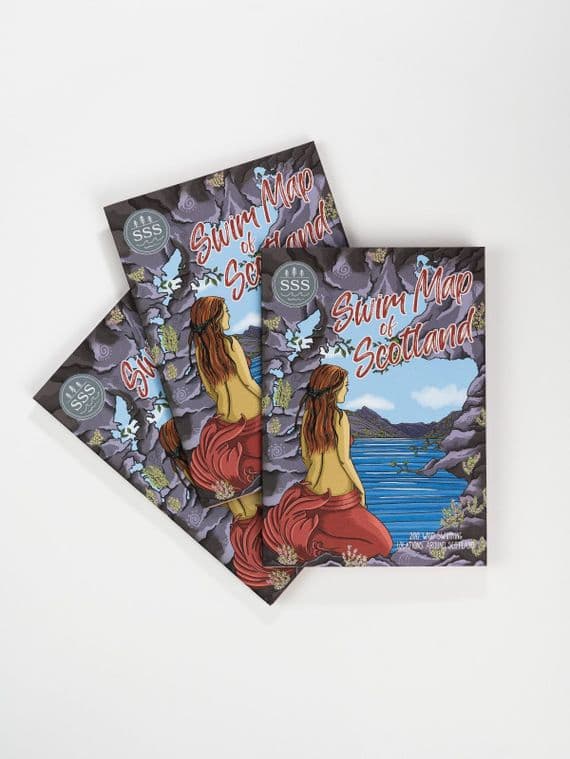 Salty Sea Sisters | Swim Map of Scotland | Wild Swimming Scotland | Wild Swimming Gifts