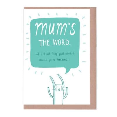 Sarah Ray | Mum's the Word Card