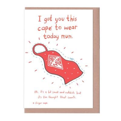 Sarah Ray | Super Mum Cape Card