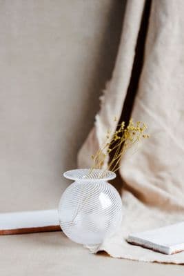 Scott Benefield | Round Glass Bud Vase