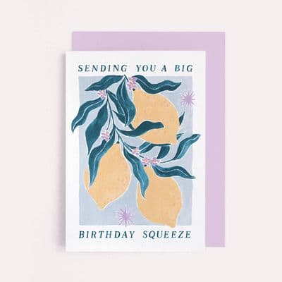 Sister Paper Co | Big Birthday Squeeze Card