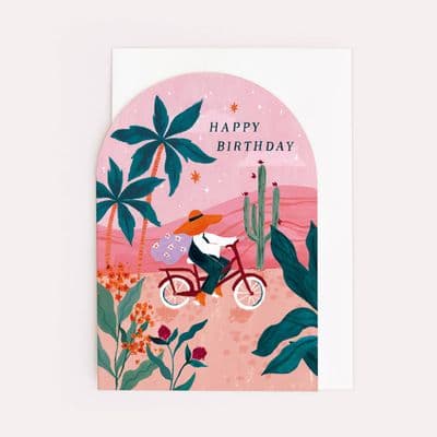 Sister Paper Co | Happy Birthday Bicycle Card