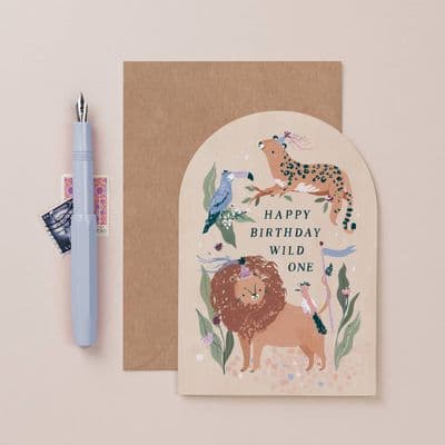 Sister Paper Co | Happy Birthday Wild One Card