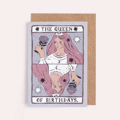Sister Paper Co | The Queen of Birthdays Card