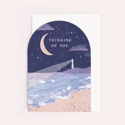 Sister Paper Co | Thinking of You Moon Card