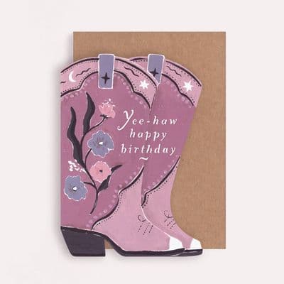 Sister Paper Co | Yee-haw Happy Birthday Card