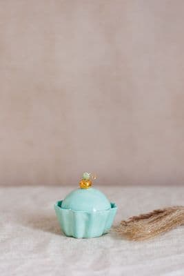 Sophie Smith | Cupcake Trinket Pot | Mint Apple