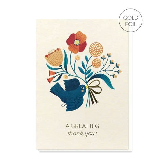 Stormy Knight Cards | A Great Big Thank You Card | Thank You Cards