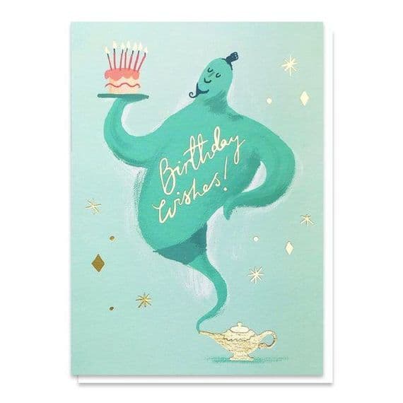 Stormy Knight Cards | Birthday Wishes Genie Card | Birthday Cards